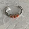 Bracelet jonc avec cristaux