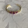 Bracelet jonc avec cristaux