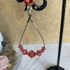 Boucles d'oreilles de cristaux
