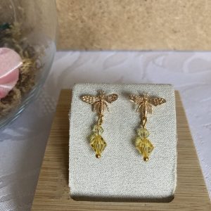 Boucles d'oreilles de cristaux