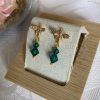 Boucles d'oreilles de cristaux
