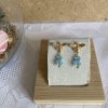Boucles d'oreilles de cristaux