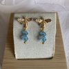 Boucles d'oreilles de cristaux