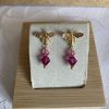 Boucles d'oreilles de cristaux