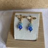Boucles d'oreilles de cristaux