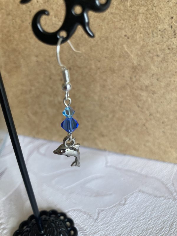 Boucles d'oreilles de cristaux