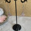 Boucles d'oreilles de cristaux