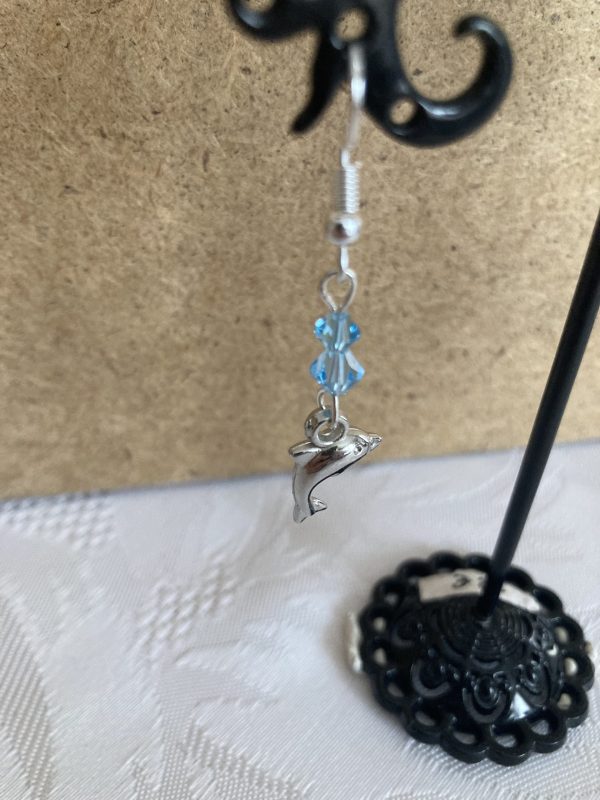 Boucles d'oreilles de cristaux