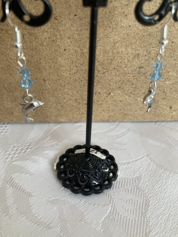 Boucles d'oreilles de cristaux