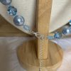 Parure en perles de pur cristal et cristal nacré